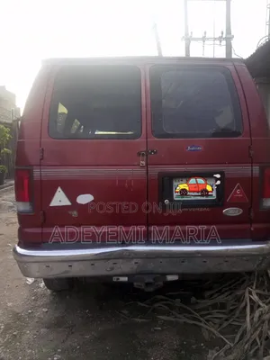 Ford E250 2006 Red