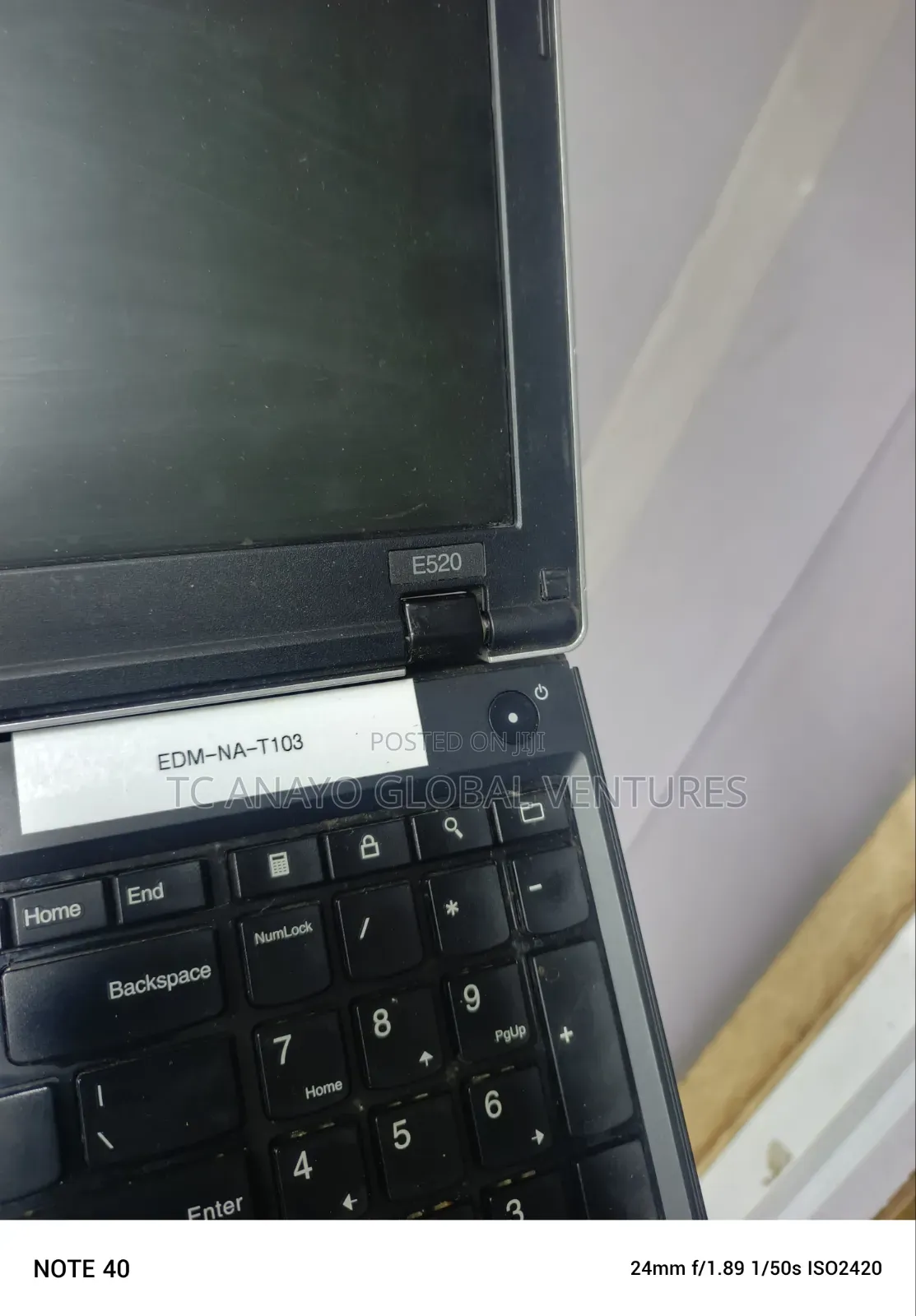 Laptop Lenovo ThinkPad Edge E520 8GB Intel Core i5 HDD 500GB