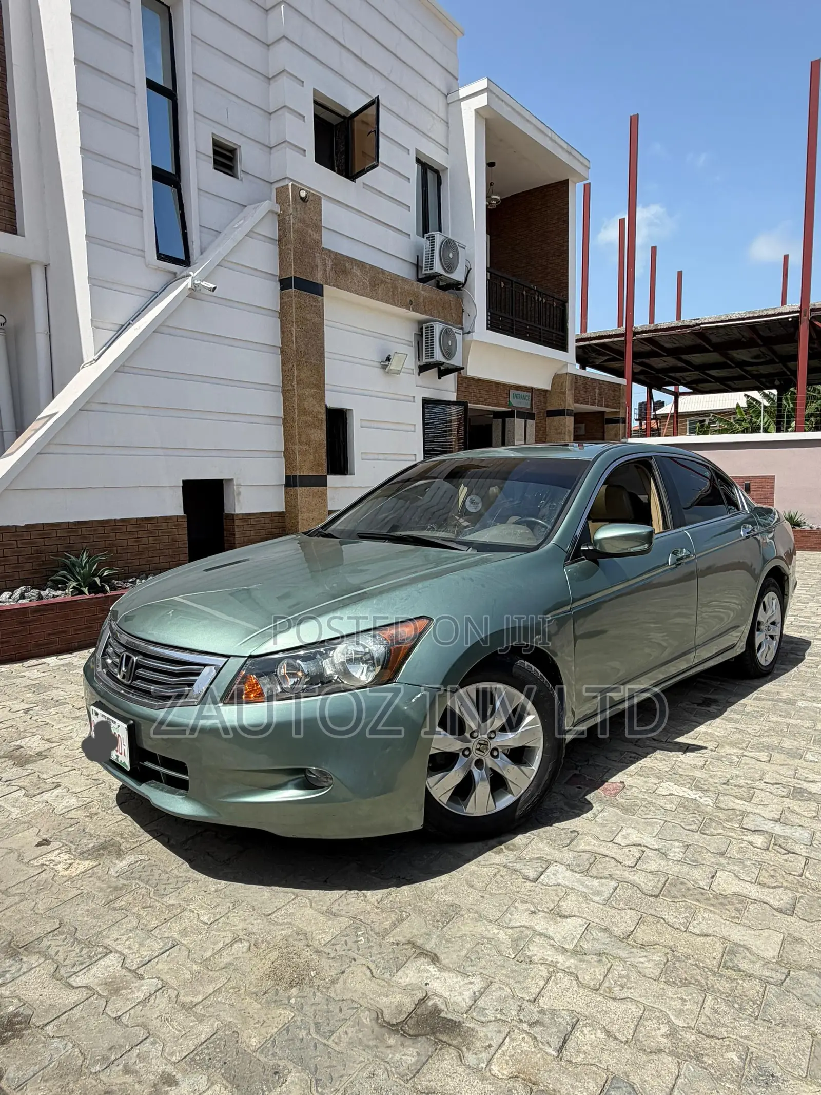 Honda Accord EX V6 Automatic 2009 Green