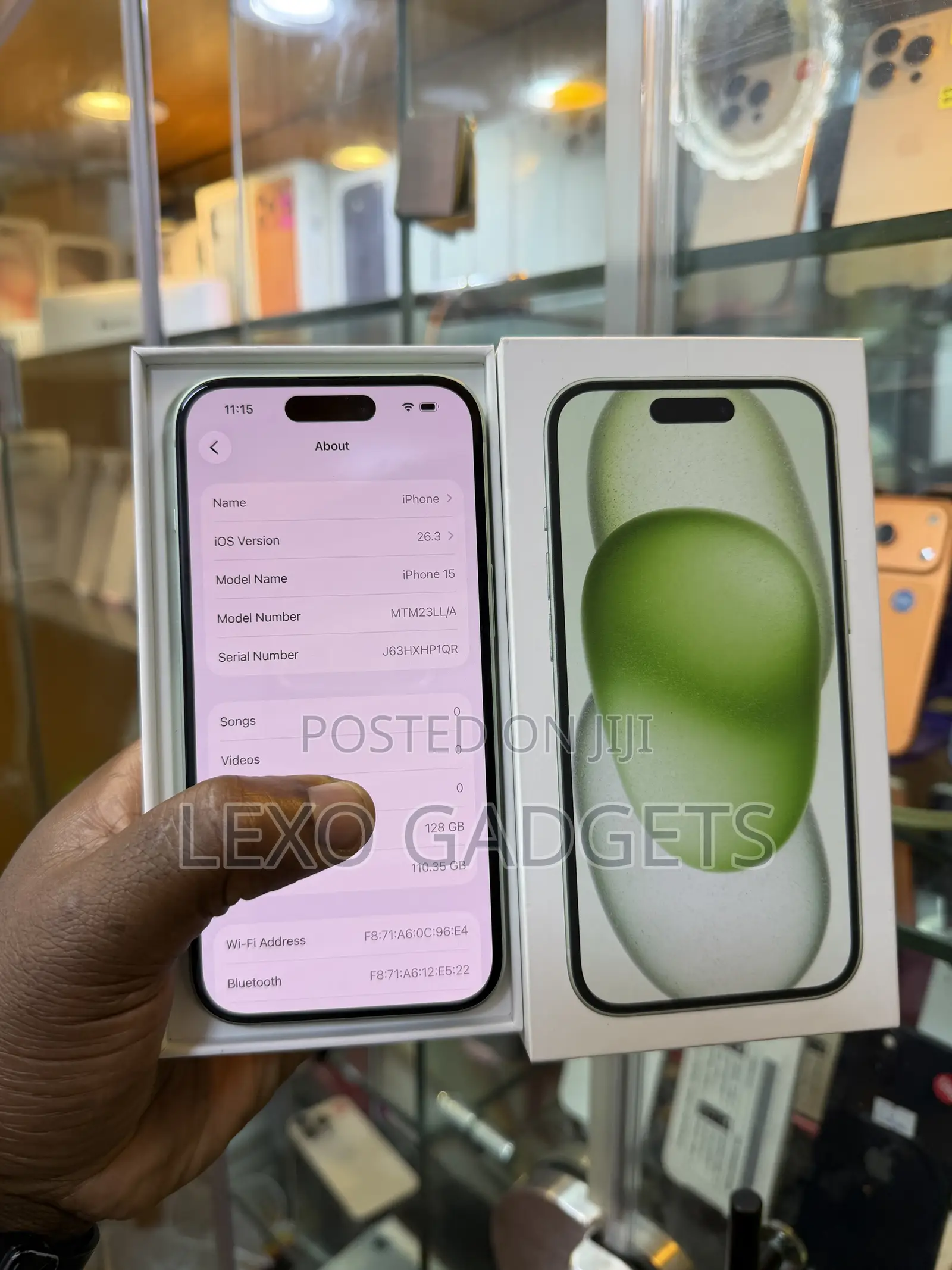 Apple iPhone 15 128 GB Green