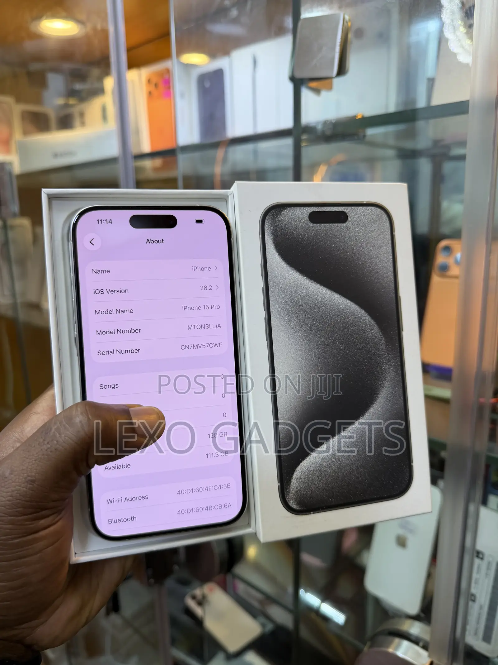Apple iPhone 15 Pro 128 GB White