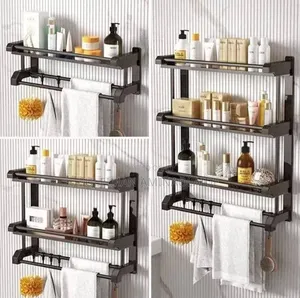 High Quality Wall Rack 3layer With Towel