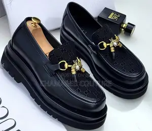 Men Chunky Loafers, Designer Inspired Shoes, Platform Shoes