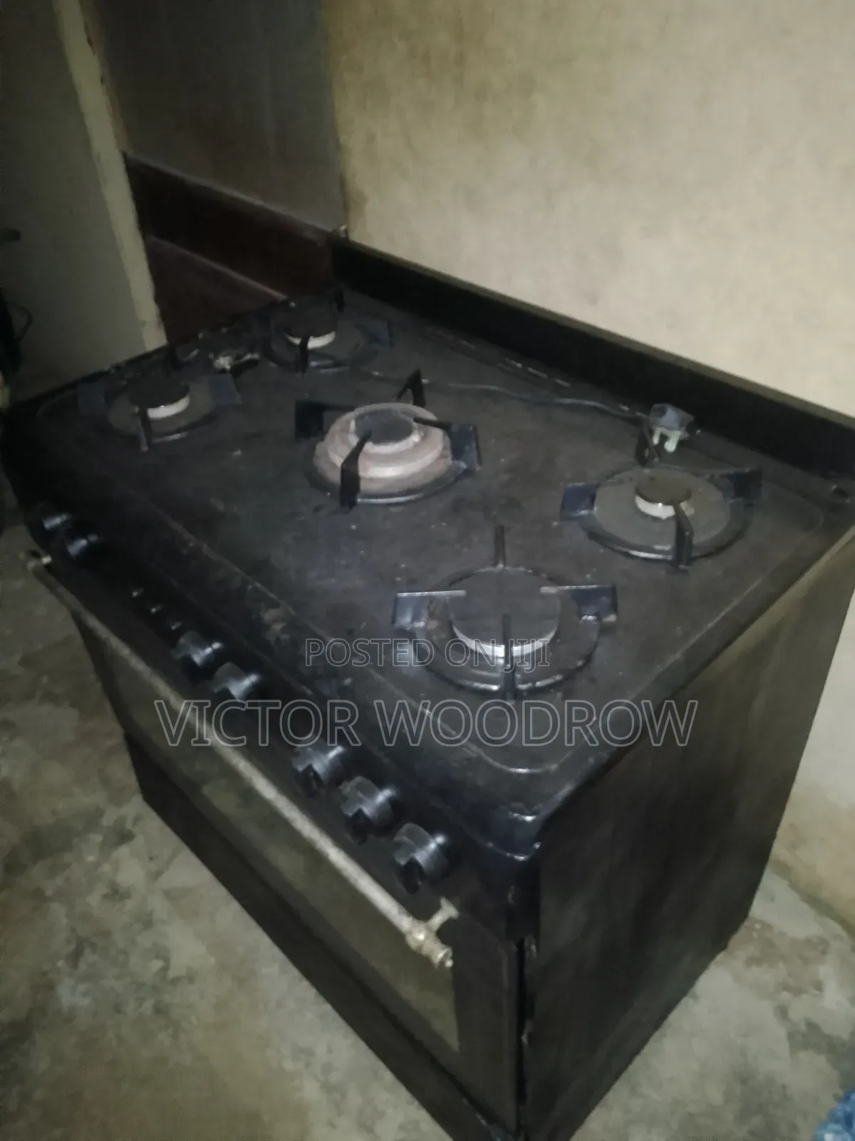 Scanfrost 5 Burner Cooker, With Oven and Grill