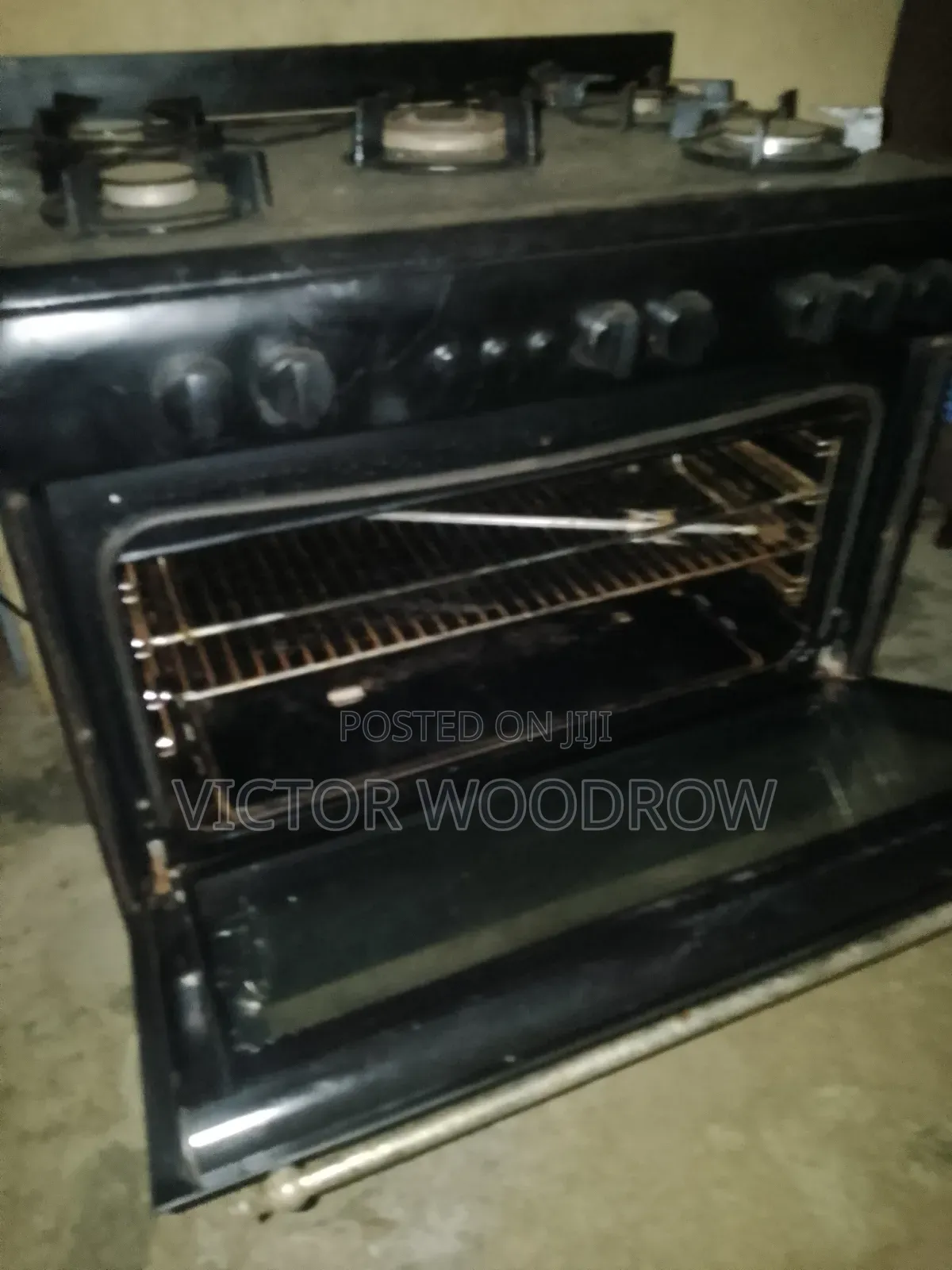 Scanfrost 5 Burner Cooker, With Oven and Grill