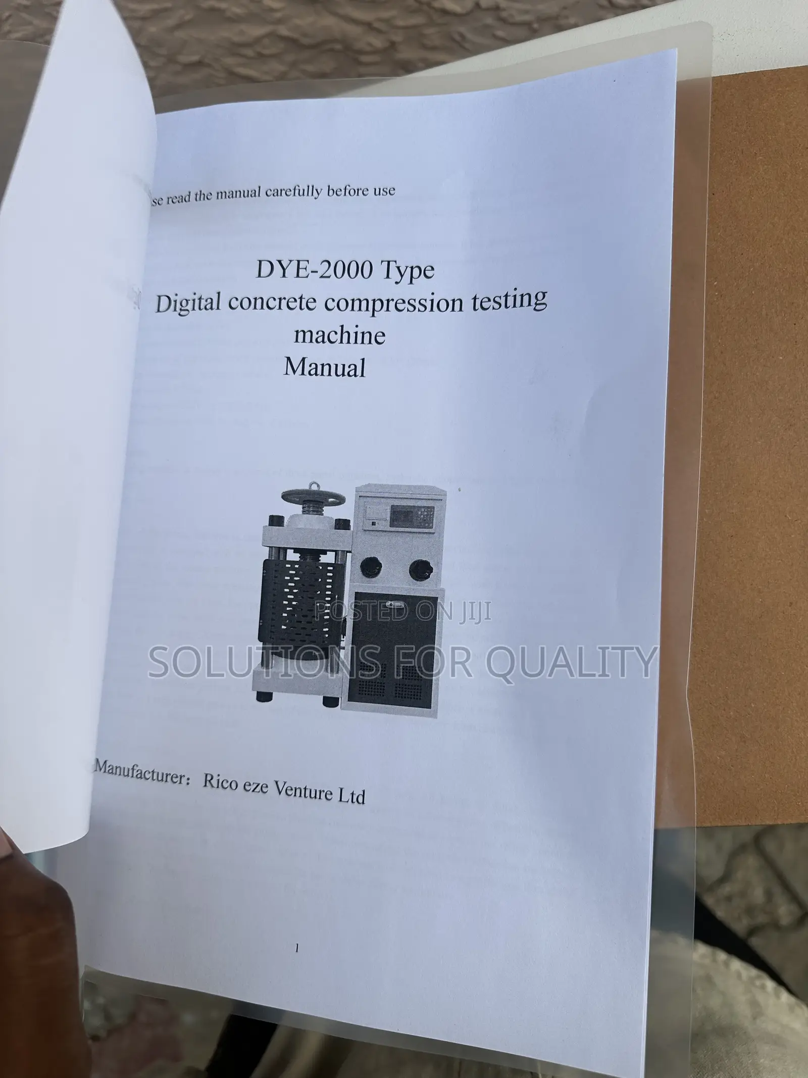 Digital Compression Testing Machine (2000kn)