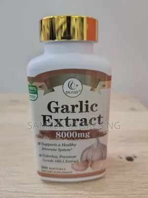Garlic Extract Softgel.