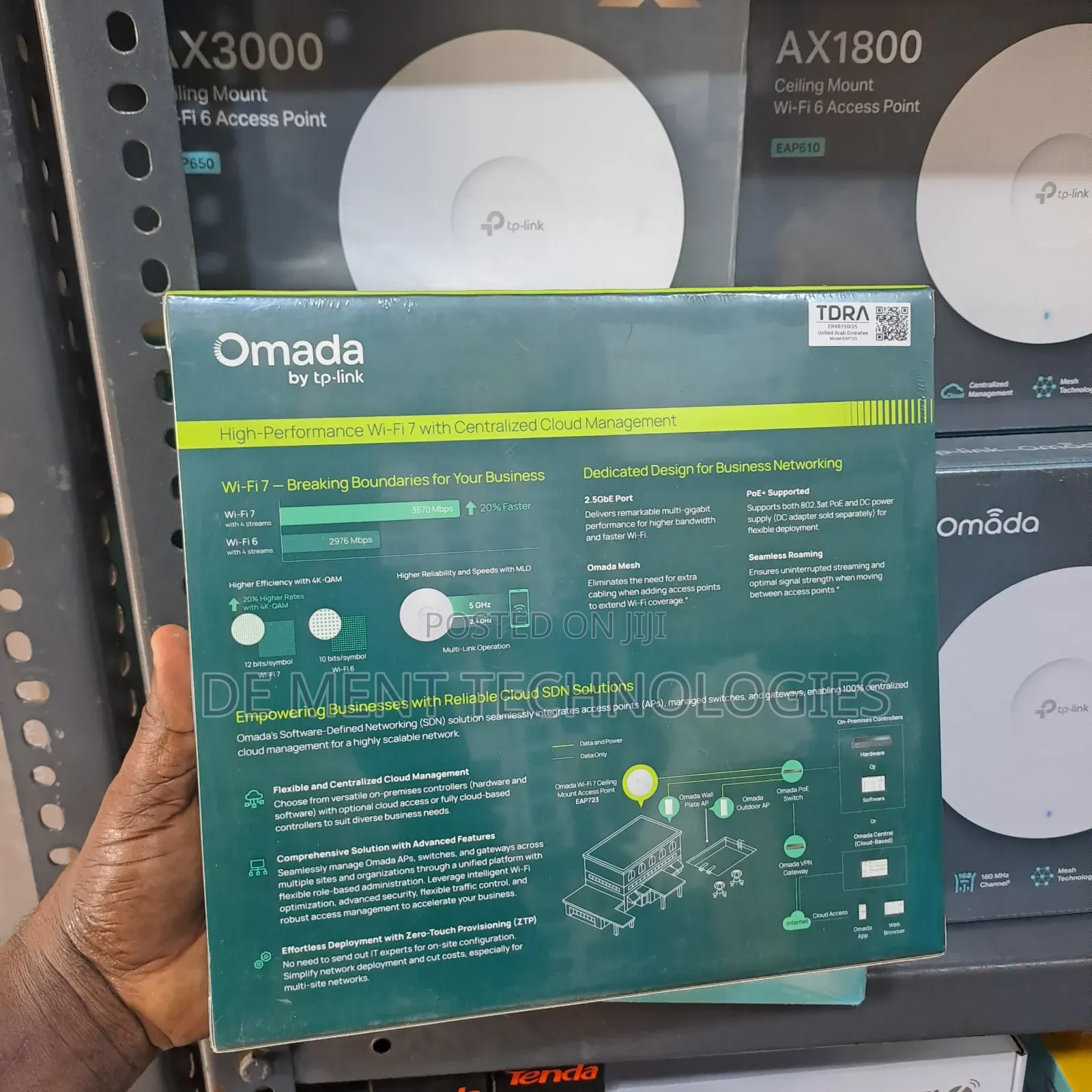 Tp-Link Eap723 Wifi 7 Ceiling Mount Access Point