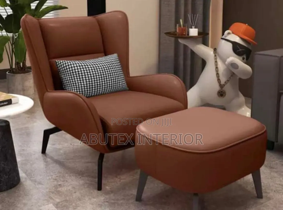 Executive Single Chair With Foot Rest