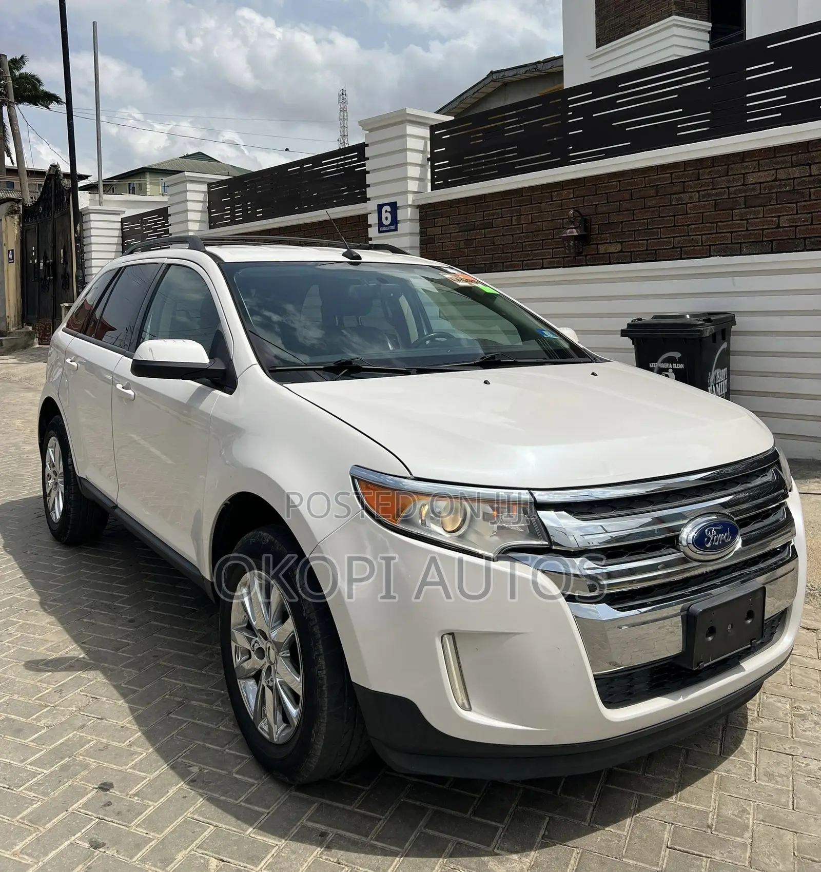 Ford Edge 2014 White