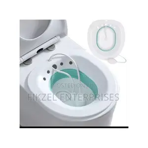 Sitz Bath Bowl for Postpartum, Hemorrhoid Treatment- Pump.