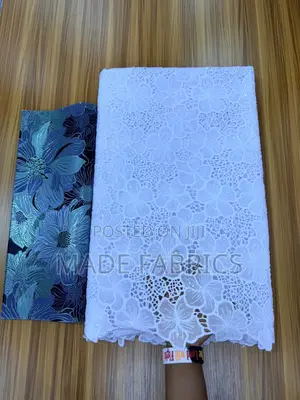 Classic Swiss Voile White Lace