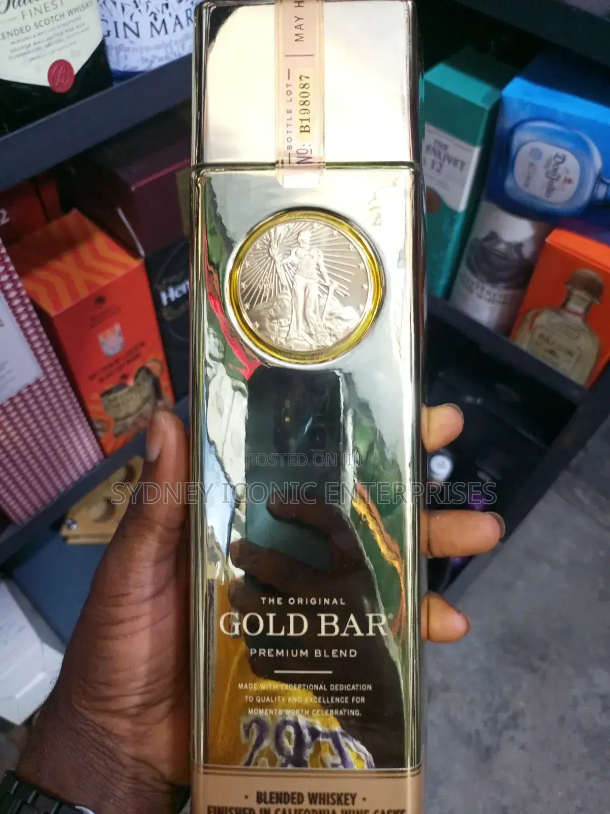 Gold Bar Premium Blended Whiskey