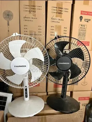 Solar Rechargeable Fan