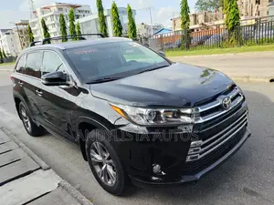 Toyota Highlander XLE V6 4x2 (3.5L 6cyl 6A) 2016 Black