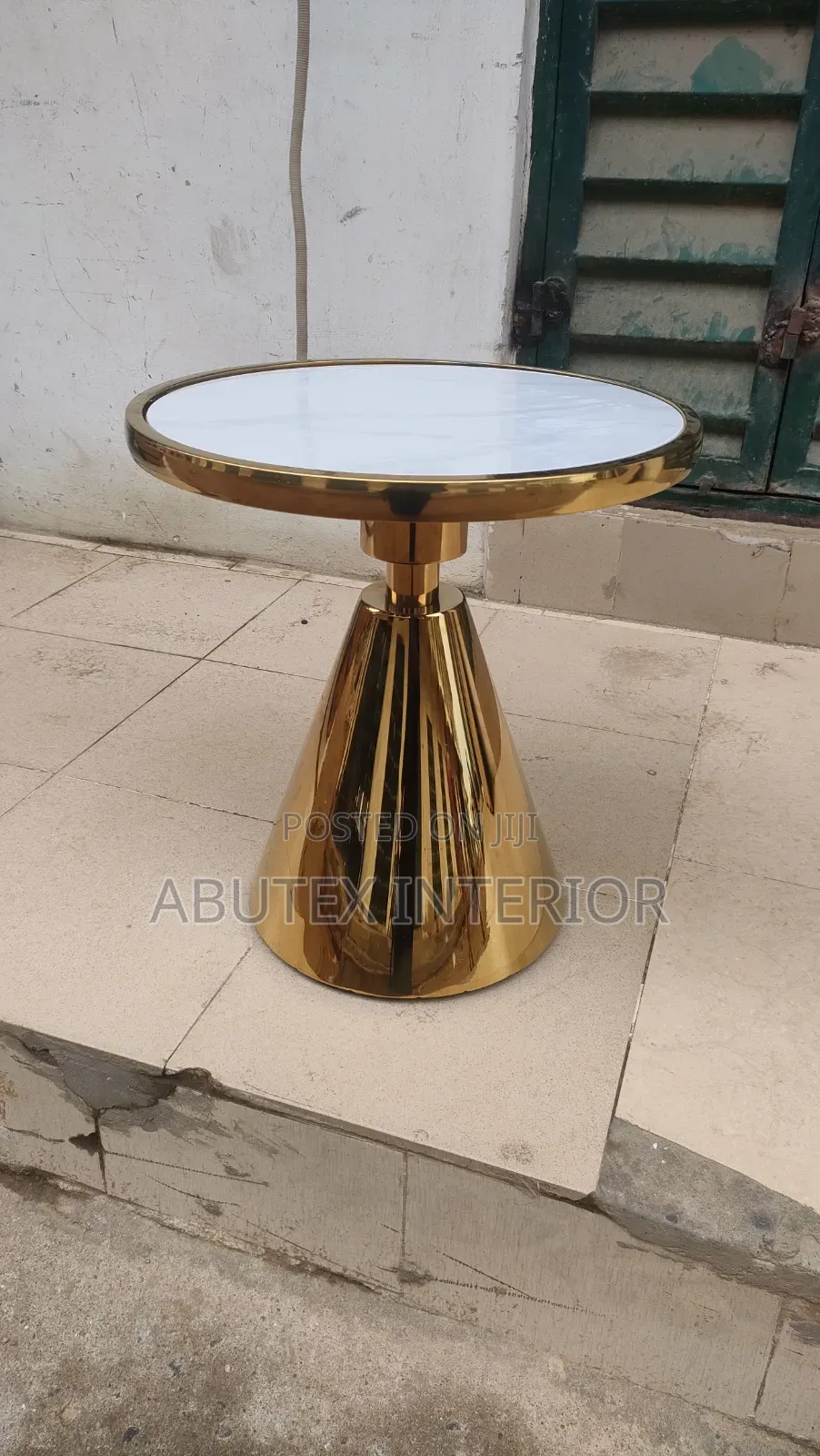 Durable Side Stool Table