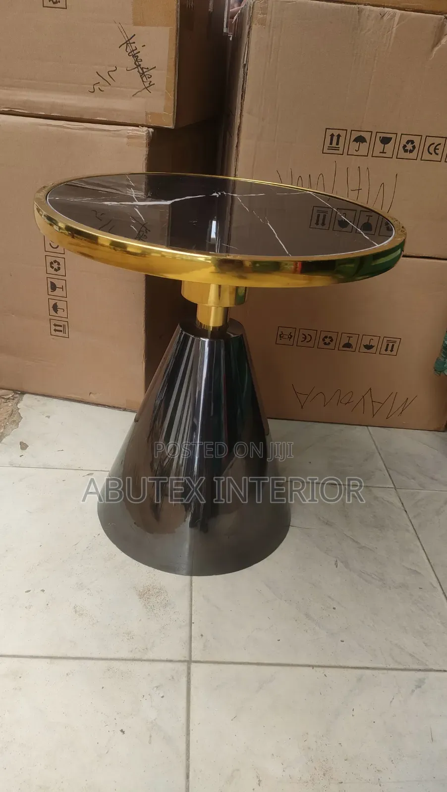 Durable Side Stool Table