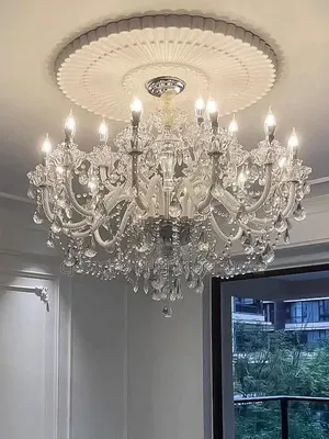 Glasses Crystal Chandelier Light for Your Living Room Sitting Room