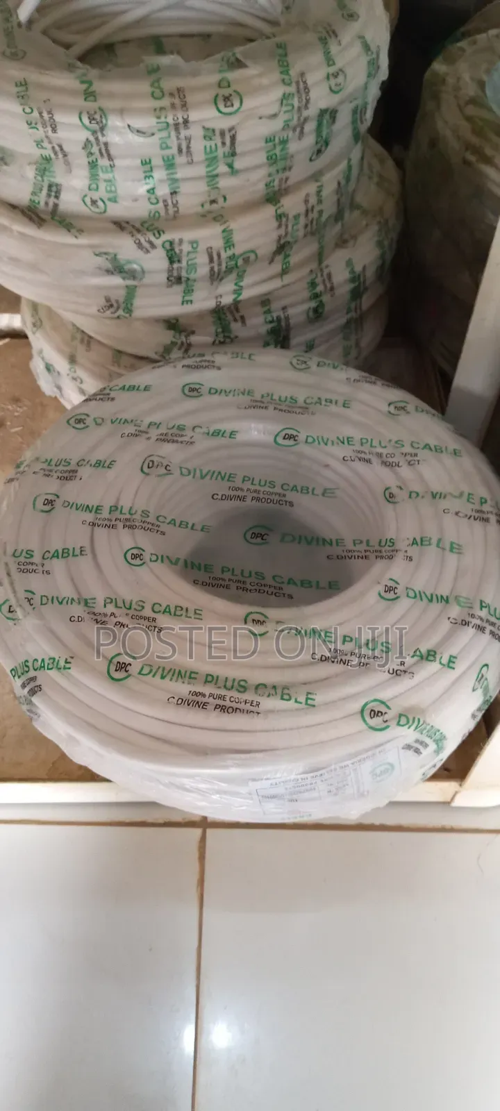 2.5mm by 3 Core Borehole Wire With 100% Copper