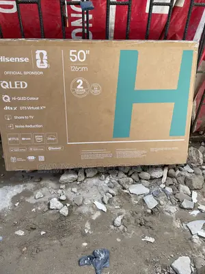 Hisense 50” Qled Tv Smooth and Clear Visuals