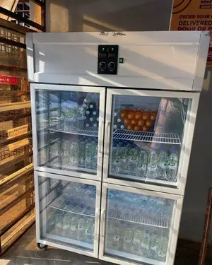 Stainless Steel Four-Door Display Chiller,