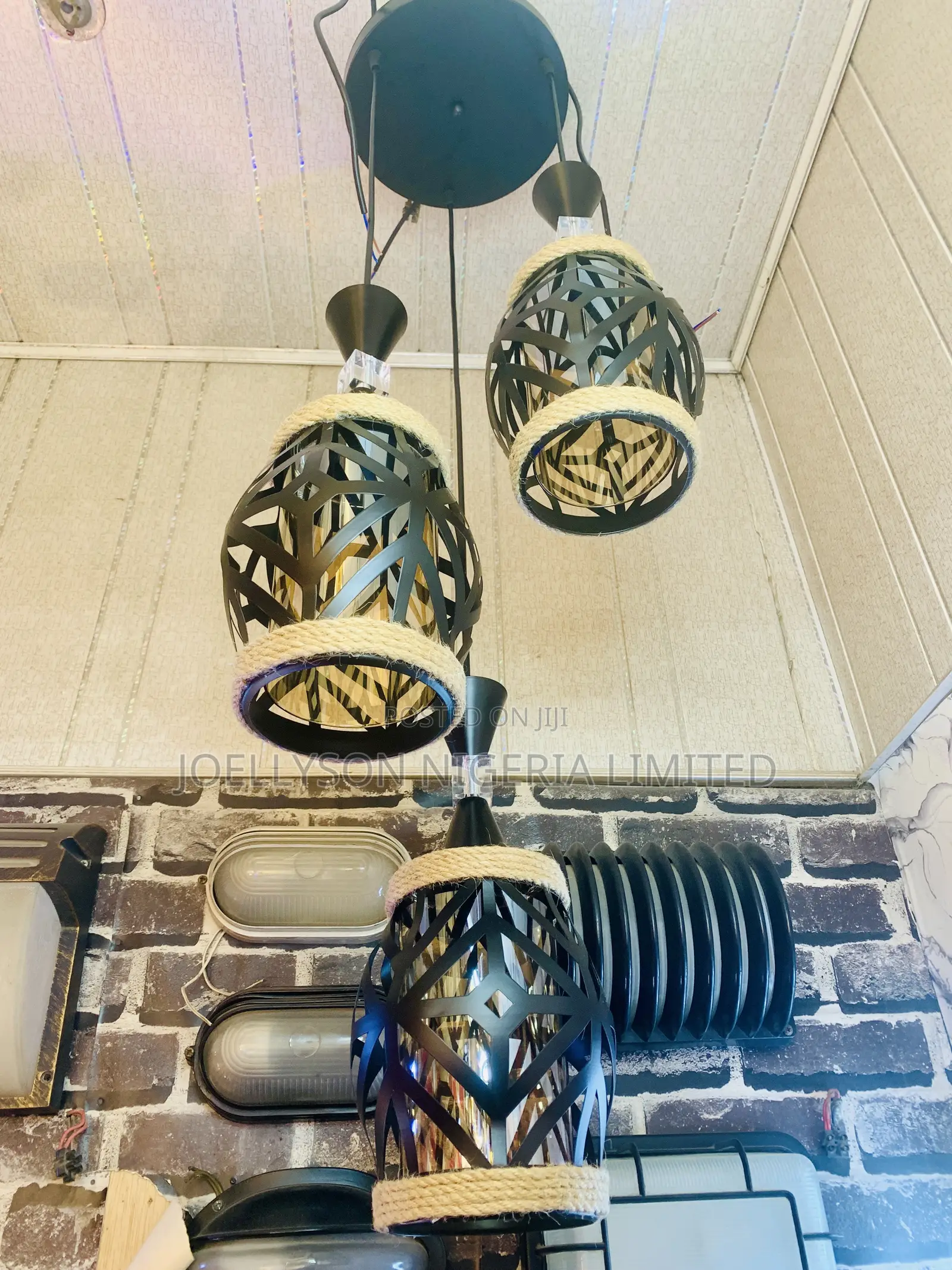 3 in 1 Black Dining Pendant