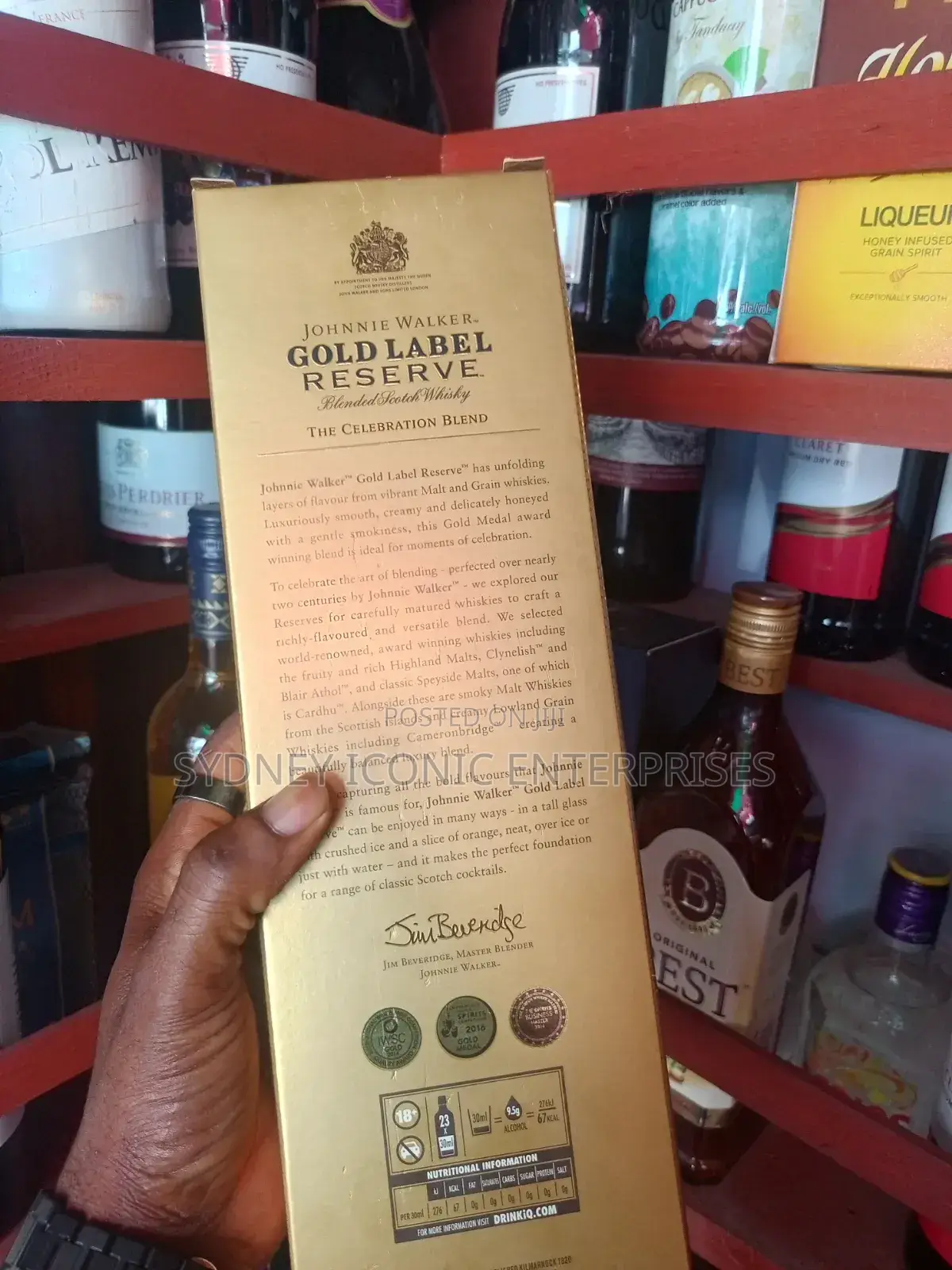 Johnnie Walker Gold Label