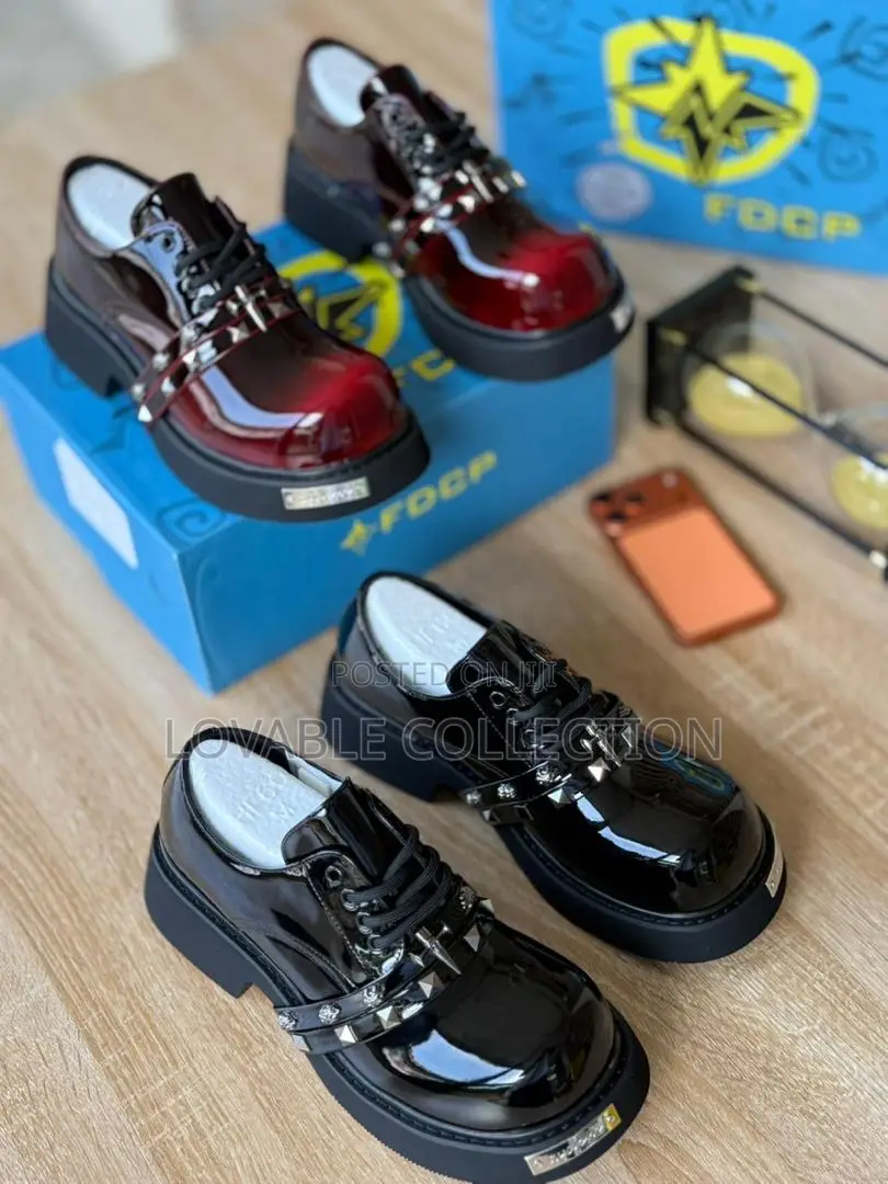 FDCP Shadow Derby Platform Shoes
