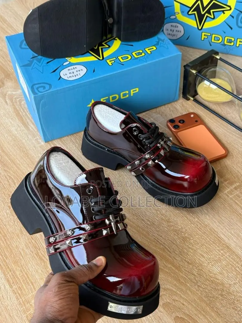 FDCP Shadow Derby Platform Shoes