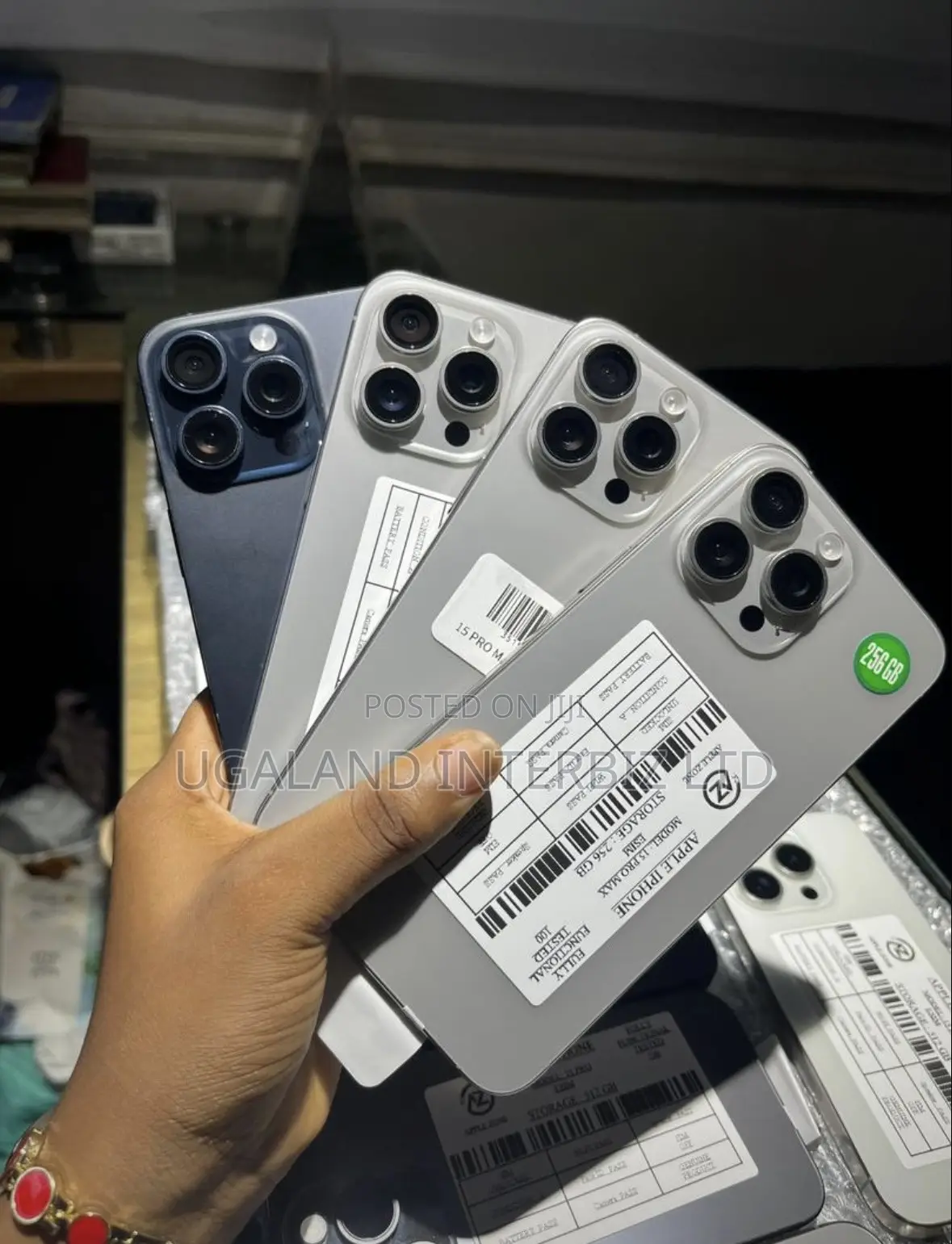 New Apple iPhone 15 Pro Max 256 GB Blue