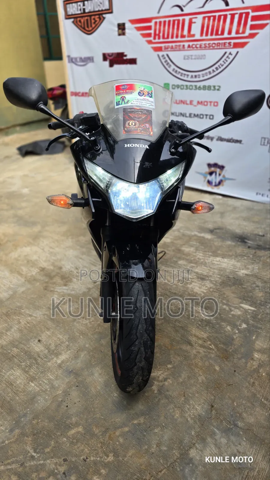 Honda CBR 2012 Black