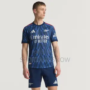 Arsenal 2025/2026 Season Away Blue Jersey