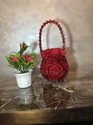 Beaded Bag ( Ruby Bloom)