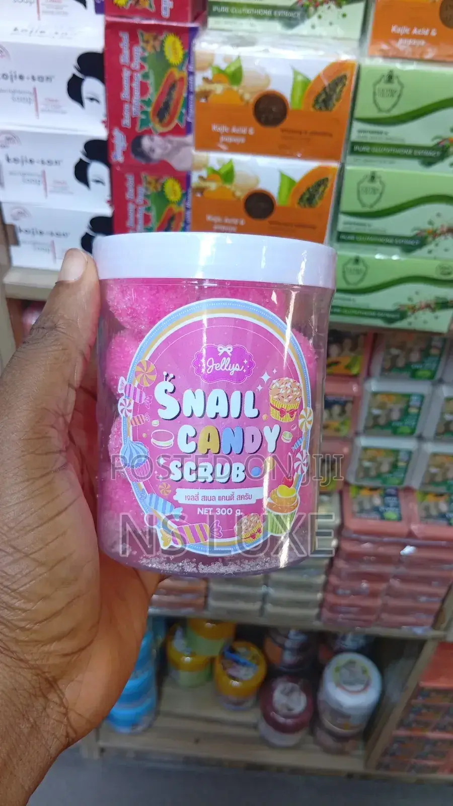 Original Thailand Snail Candy Sugar Scrub