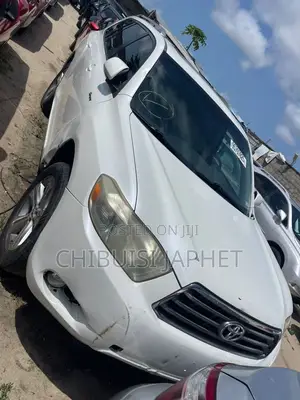 Toyota Highlander Limited 2008 White