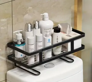 Wc Toilet Rack Only in Black Colour