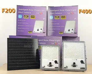 400w Solar Flood Light With Camere