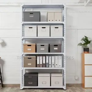 White Imported Metal Bolted Shelf
