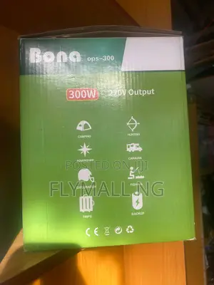 Bona 300w Solar Generator Power Station Bona Ops-300 12.8v/20ah