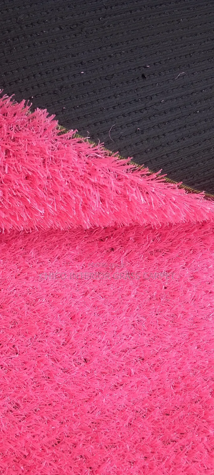 Pink Artificial Grass Carpet