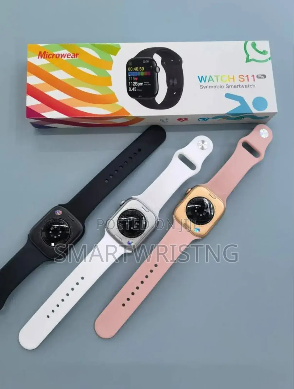 S11 Pro Swimmable Smartwatch