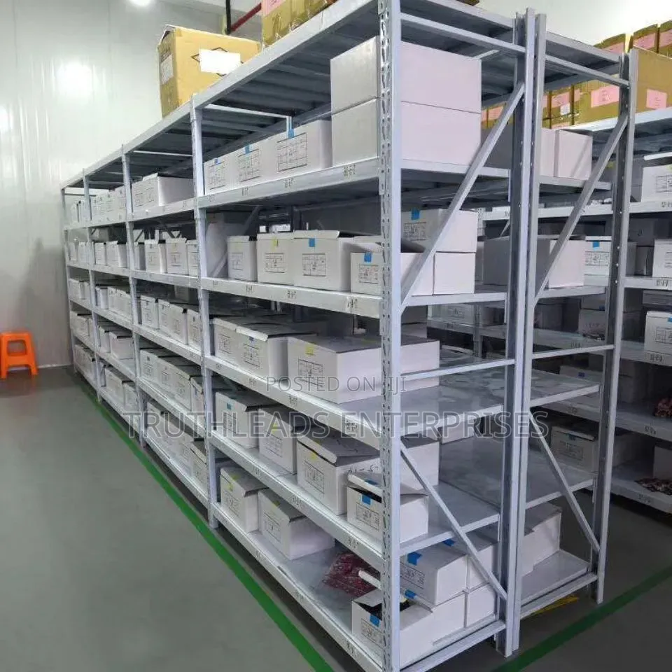 White Warehouse Storage Rack Solution