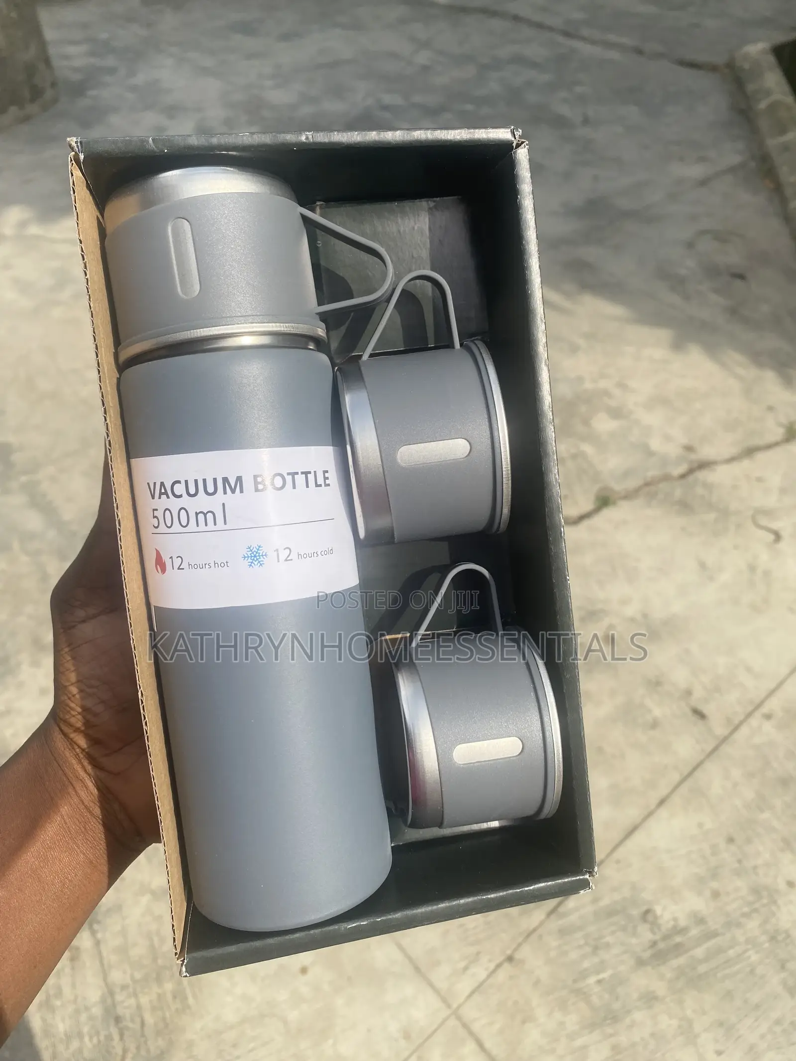 3in1 Vacuum Flask Set