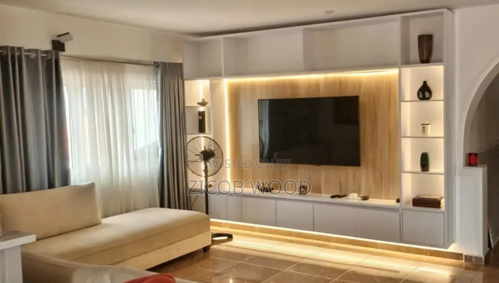 Modern U Tv Console