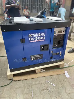 Yamaha Edl15000se 12kva Silent Diesel Generator