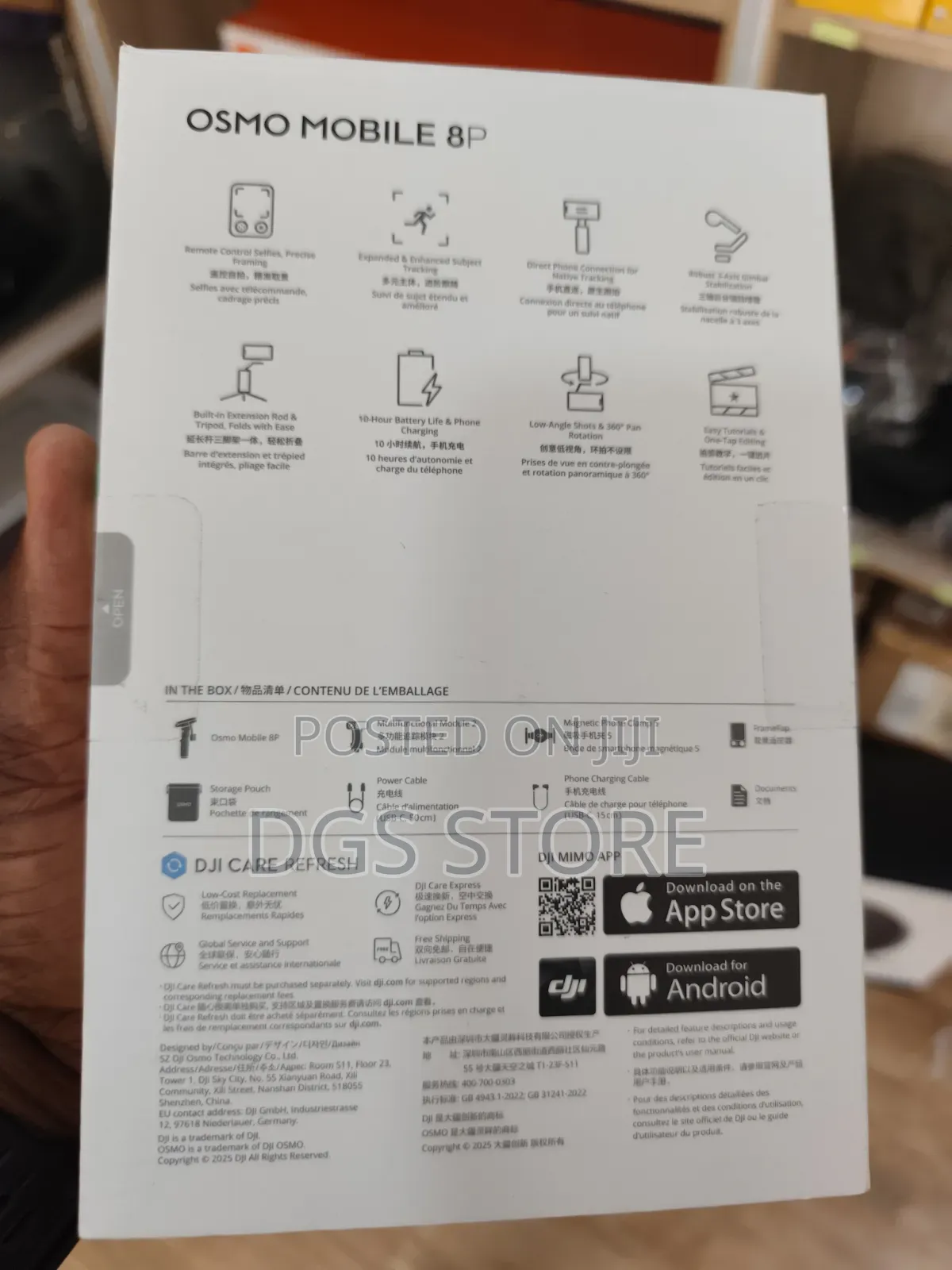 Dji Osmo Mobile 8p Smart Phone Stabilizer