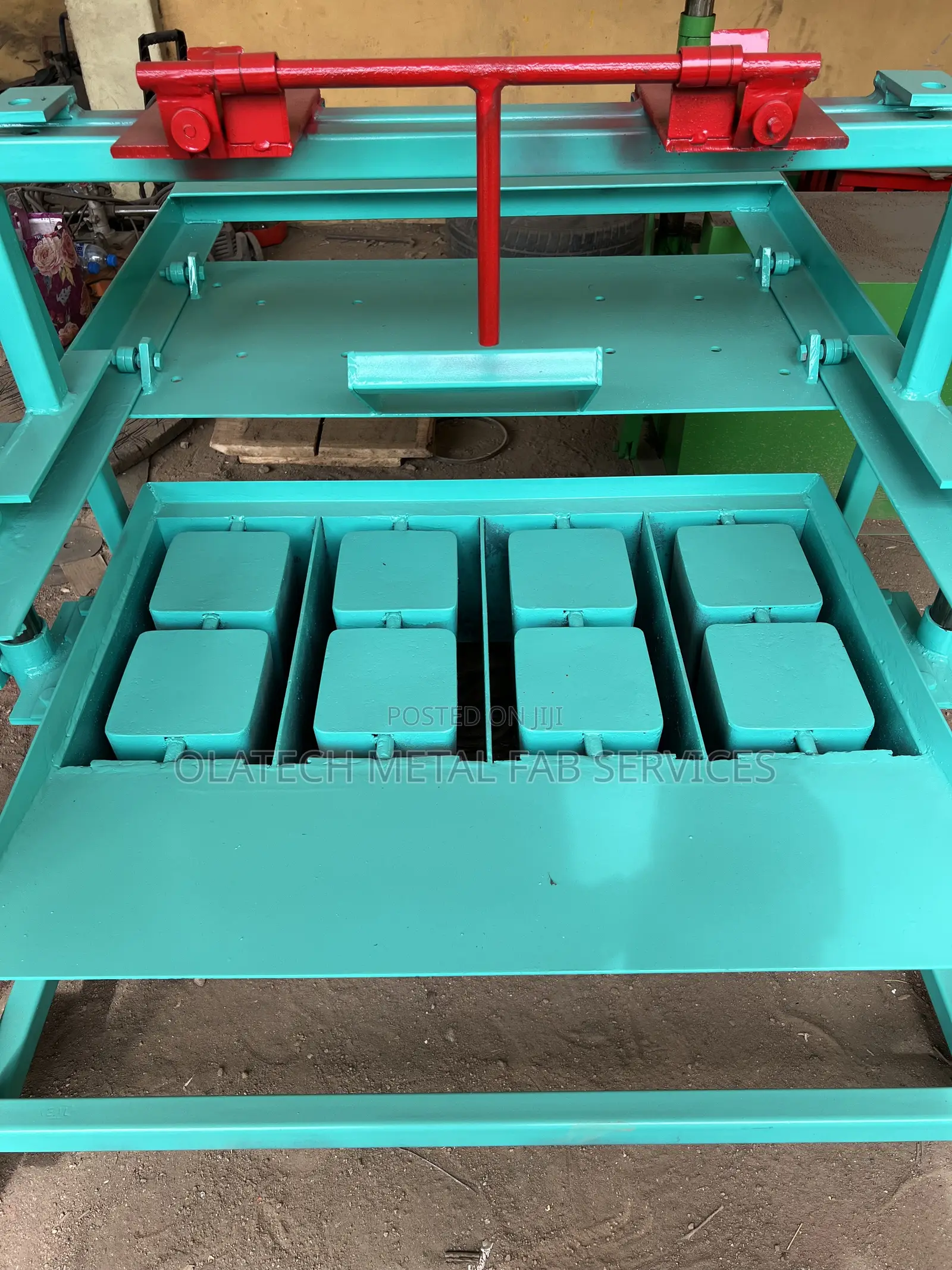 Mobile Concrete Block Making Machine Without Pallet