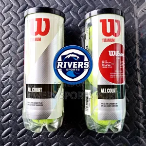 Wilson Titanium All Court Lawn Tennis Ball 3in1 Can