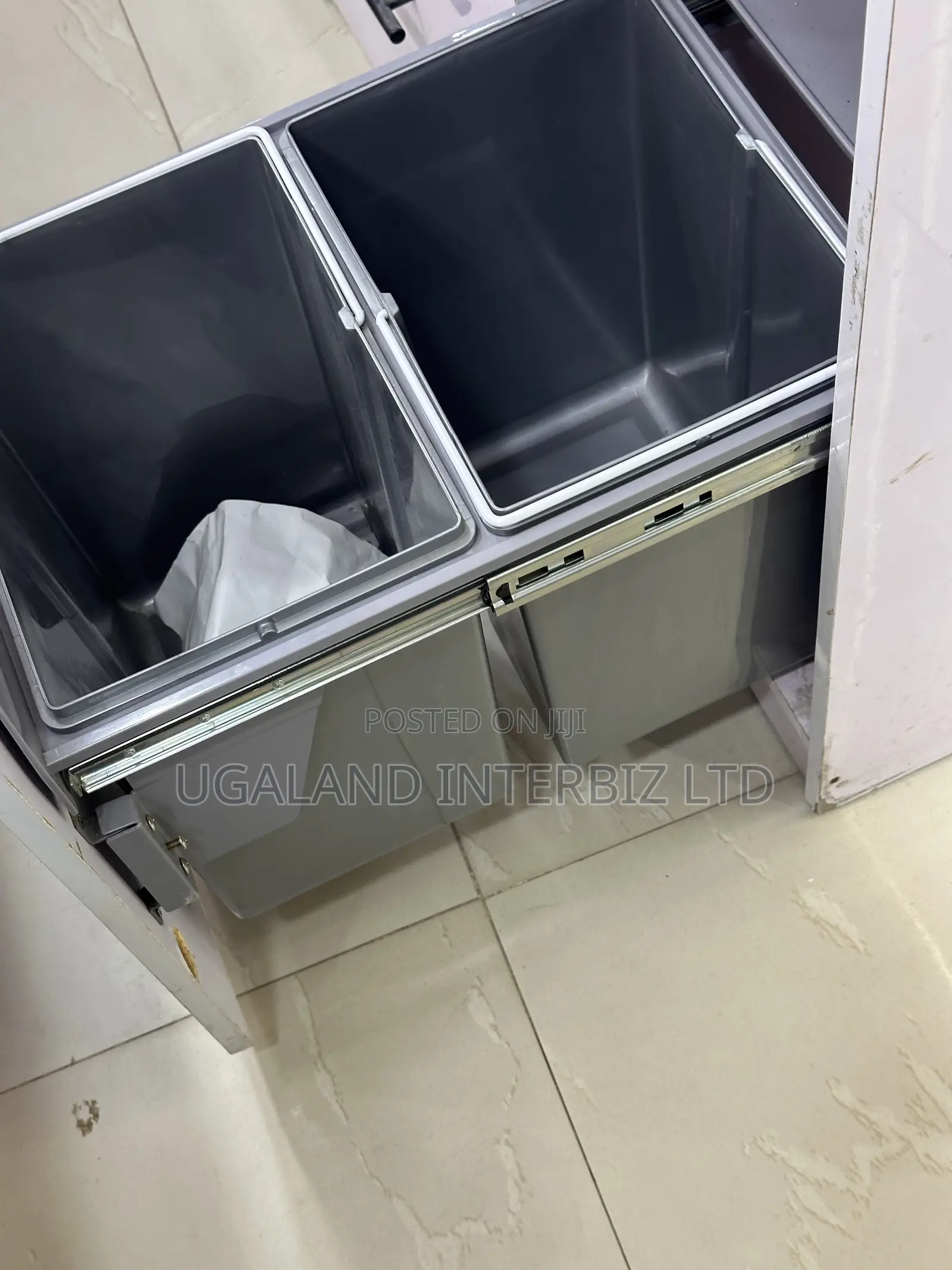 Dual Pull Out Cabinet Dustbin