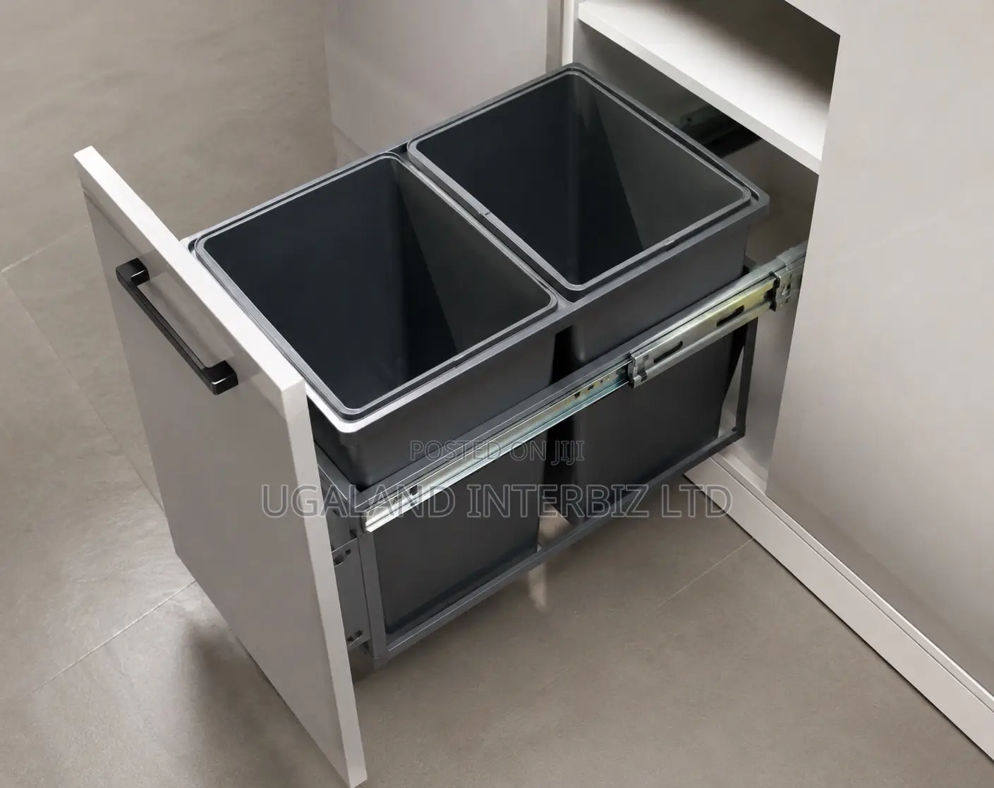 Dual Pull Out Cabinet Dustbin